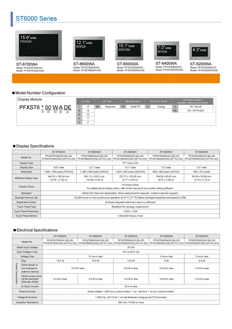 ST6000型錄